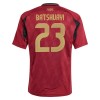 Camiseta de fútbol Bélgica Batshuayi 23 Niño 1ª equipación Euro 2024